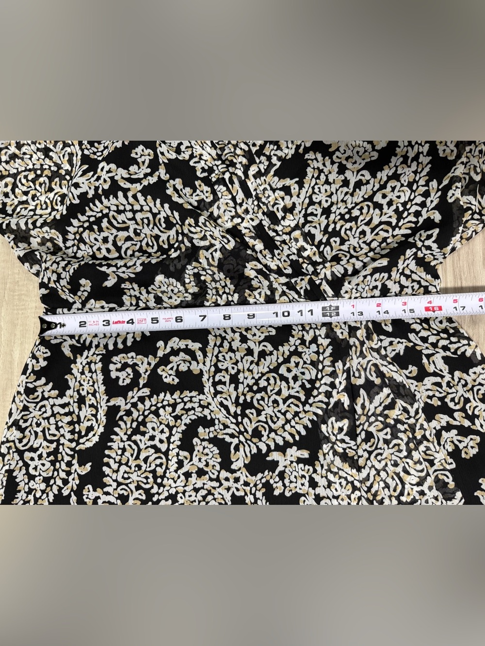 NWOT White House Black Market Dress with Paisley Print - Picture 10 of 14